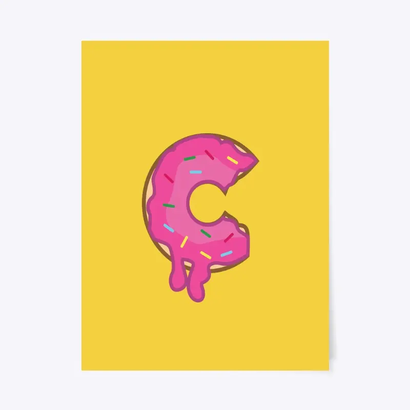 Donut Poster